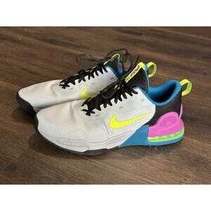 NIKE Air Max Alpha Trainer 5 Men's Size 13 Pure Platinum Volt-Black (DM0829-005)